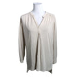 Unisex Filippa K. - Trikotaažist pluus, suurus 40 - Beige ()