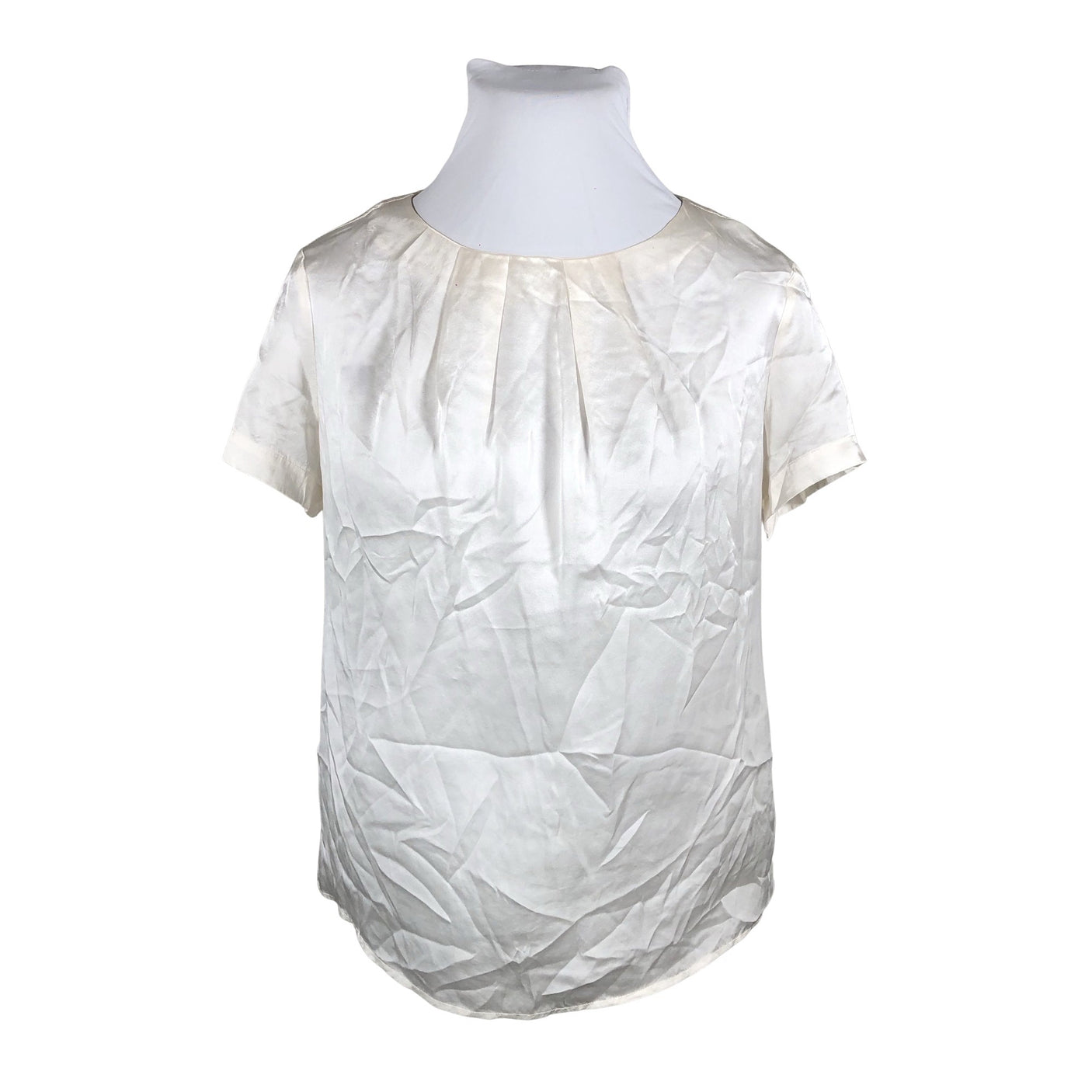 Unisex Ril's - Lühikeste käistega pluus, suurus 42 - Looduslik valge (2)