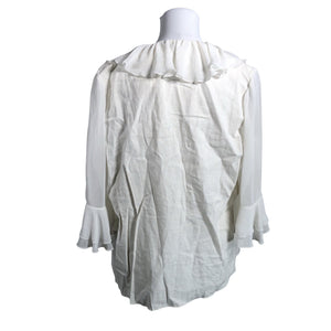Unisex Kriss - Pluus, suurus 40 - Looduslik valge (2)