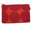 Unisex Marimekko - Kosmeetikakott, suurus Mini - Punane ()