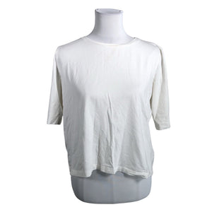 Unisex Gauhar - Trikotaažist pluus, suurus 38 - Valge (1)