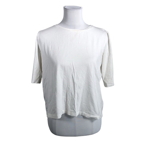 Unisex Gauhar - Trikotaažist pluus, suurus 38 - Valge ()