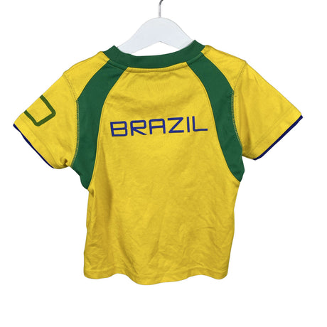 Unisex Soc - Spordisärk, lühikesed käised, suurus 110 - 116 - Kollane (2)