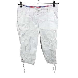Unisex Esprit - Mittevenivad poolpikad püksid, suurus 38 - Valge (2)