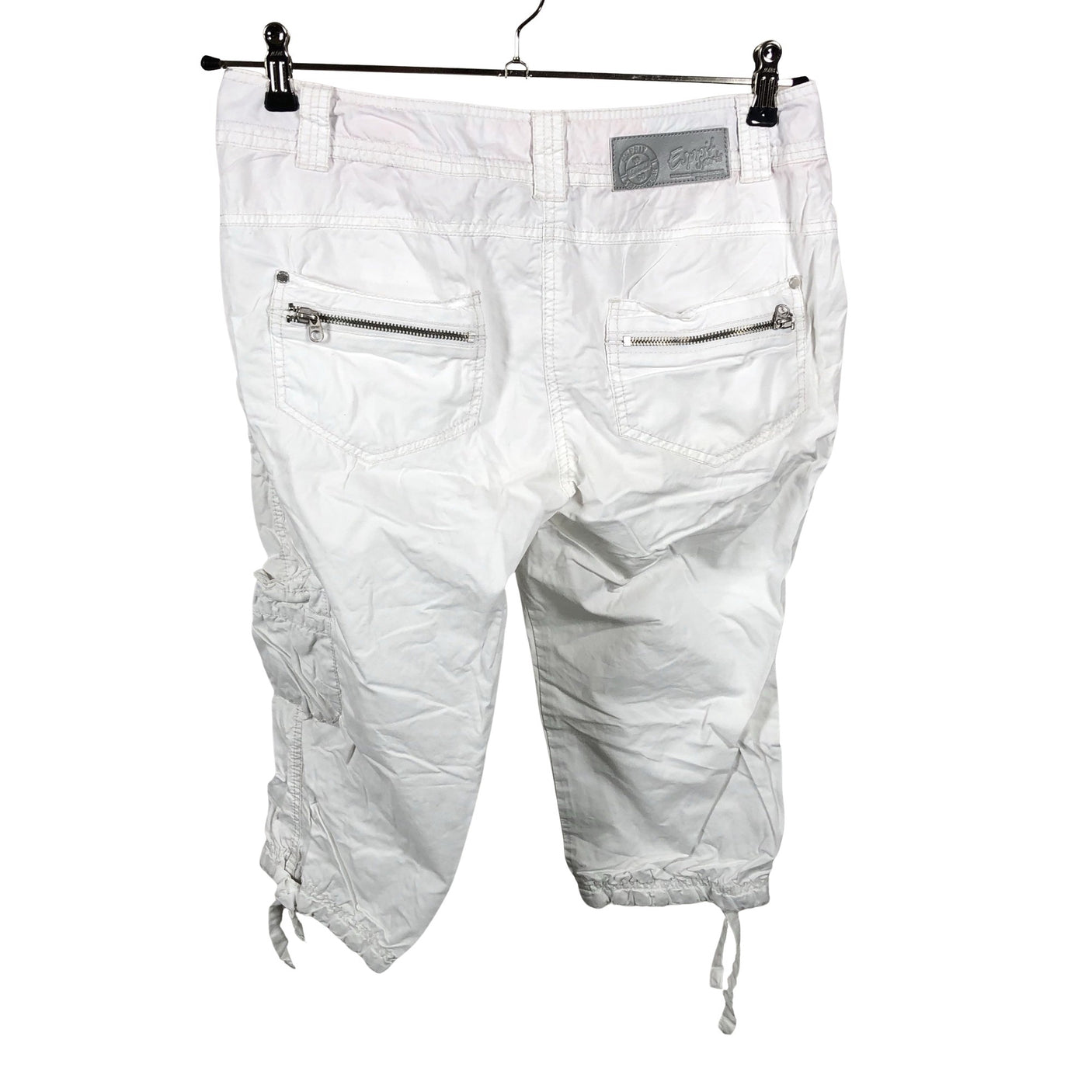 Unisex Esprit - Mittevenivad poolpikad püksid, suurus 38 - Valge (5)