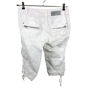 Unisex Esprit - Mittevenivad poolpikad püksid, suurus 38 - Valge (5)