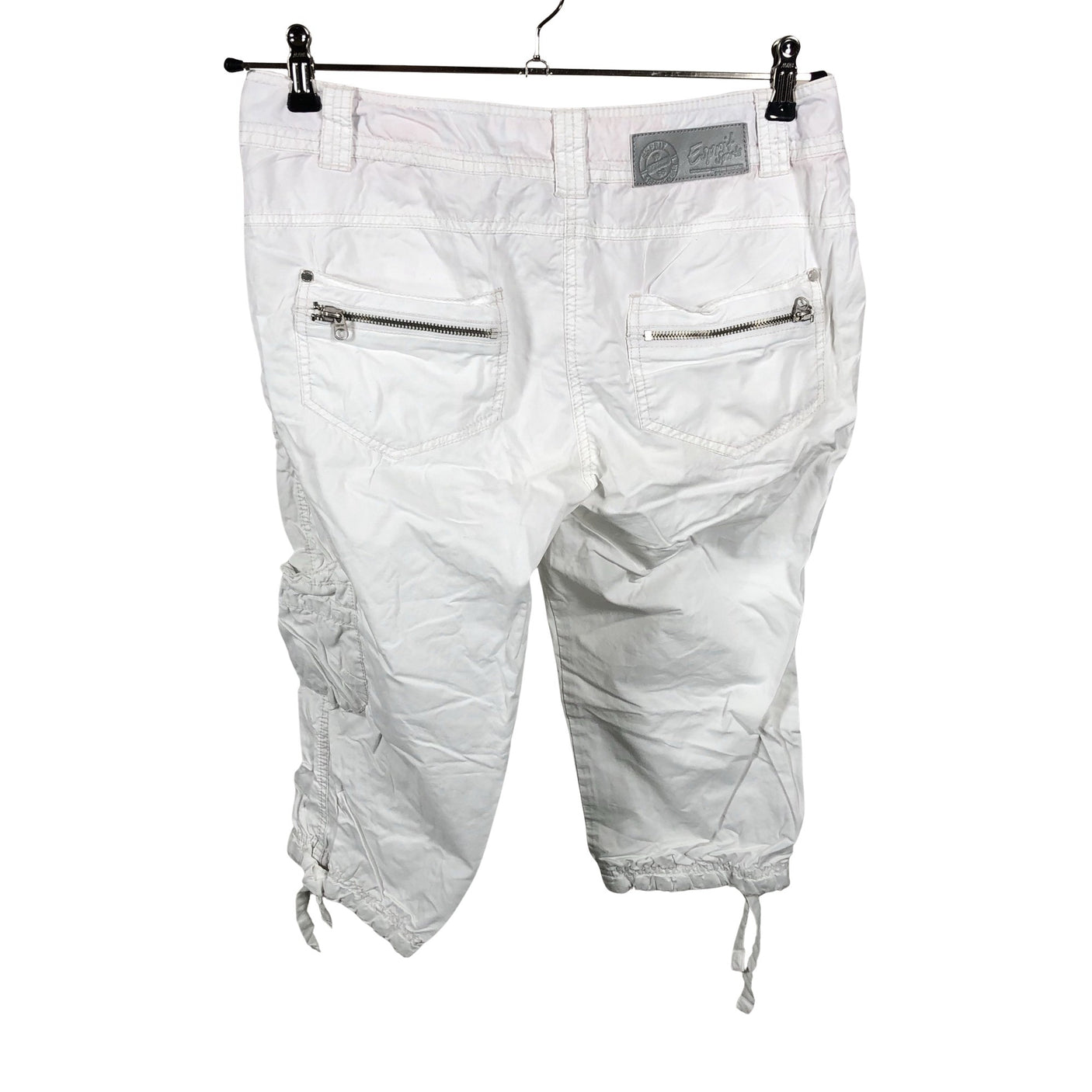 Unisex Esprit - Mittevenivad poolpikad püksid, suurus 38 - Valge (3)