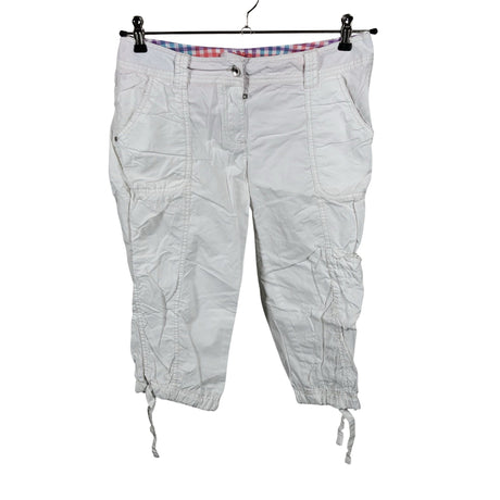 Unisex Esprit - Mittevenivad poolpikad püksid, suurus 38 - Valge ()