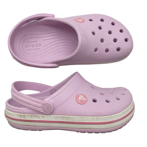 Unisex Crocs - Lahtise kannaga jalanõud, suurus 30 - Heleroosa (1)