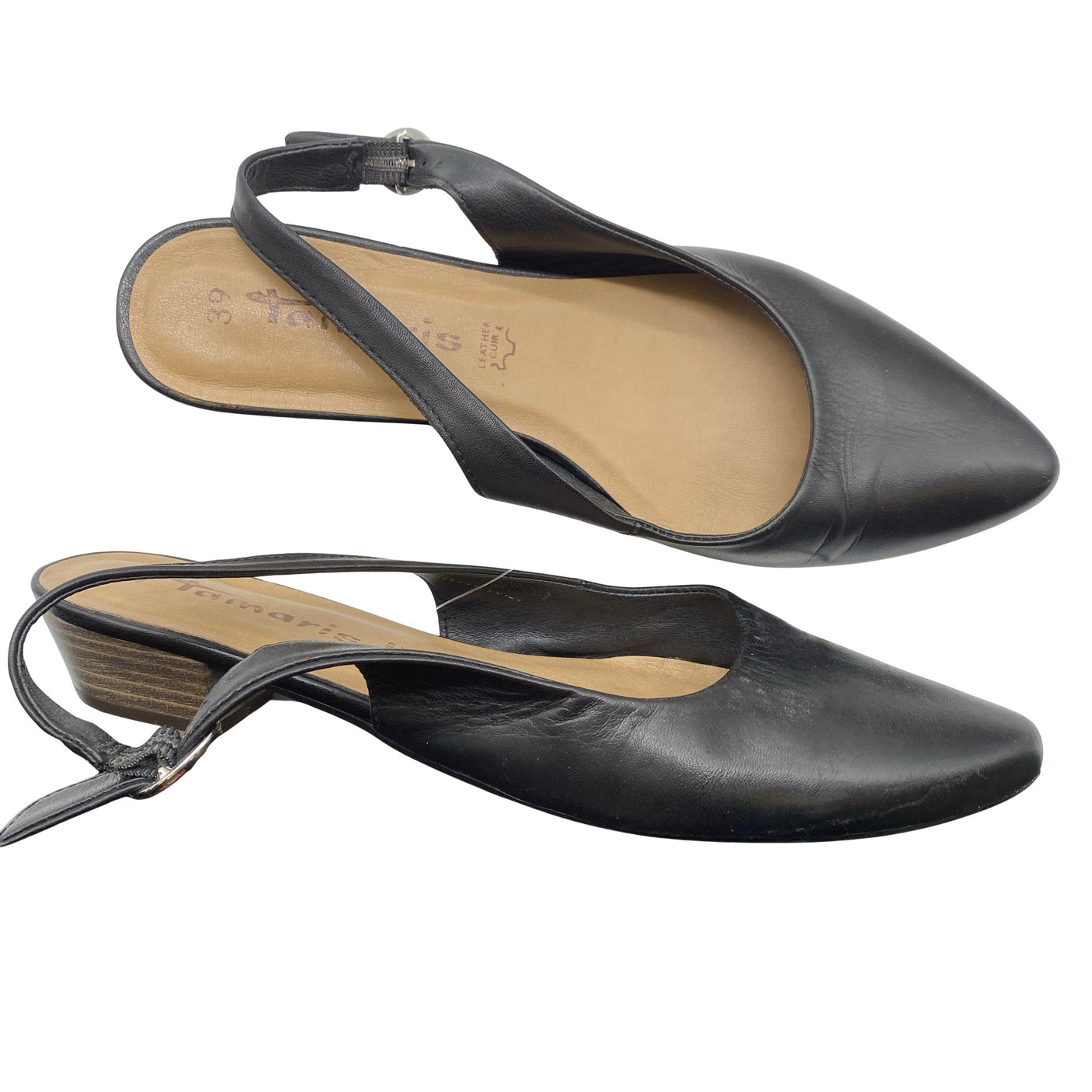 Unisex Tamaris - Lahtise kannaga jalanõud, suurus 39 - Must (1)