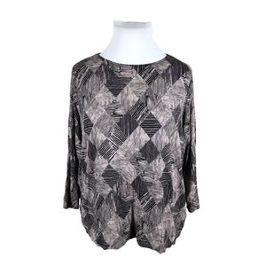 Unisex Marimekko - Trikotaažist pluus, suurus 48 - Must (1)