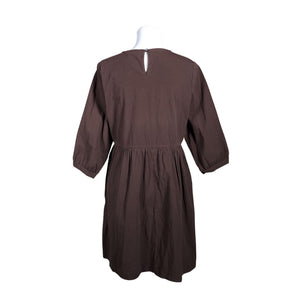 Unisex NOSH - Mitteveniv kleit, suurus 38 - Pruun (2)