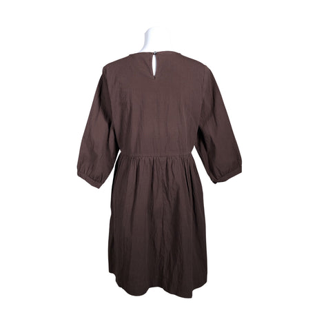 Unisex NOSH - Mitteveniv kleit, suurus 38 - Pruun (2)