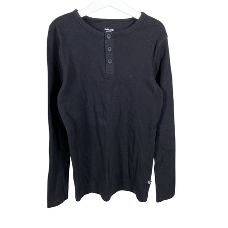 Unisex POMPdeLUX - Trikotaažist pluus, suurus 146 - 152 - Must ()