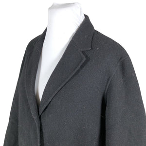 Unisex Muji - Villane mantel, suurus 42 - Must (4)