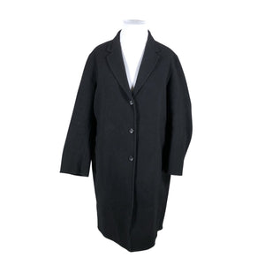 Unisex Muji - Villane mantel, suurus 42 - Must (1)