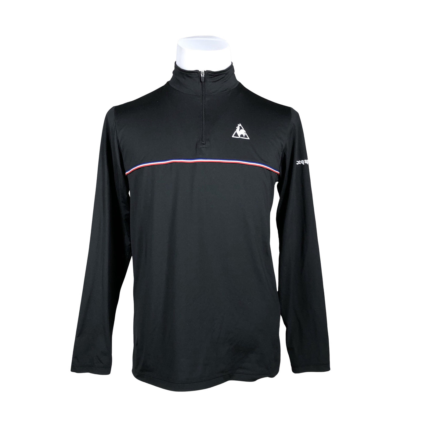 Unisex Le Coq Sportif - Spordisärk, pikad käised, suurus L - Must (1)