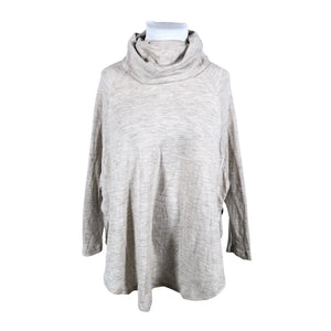 Unisex Tam Silk - Kootud tuunika, suurus 42 - Beige (2)