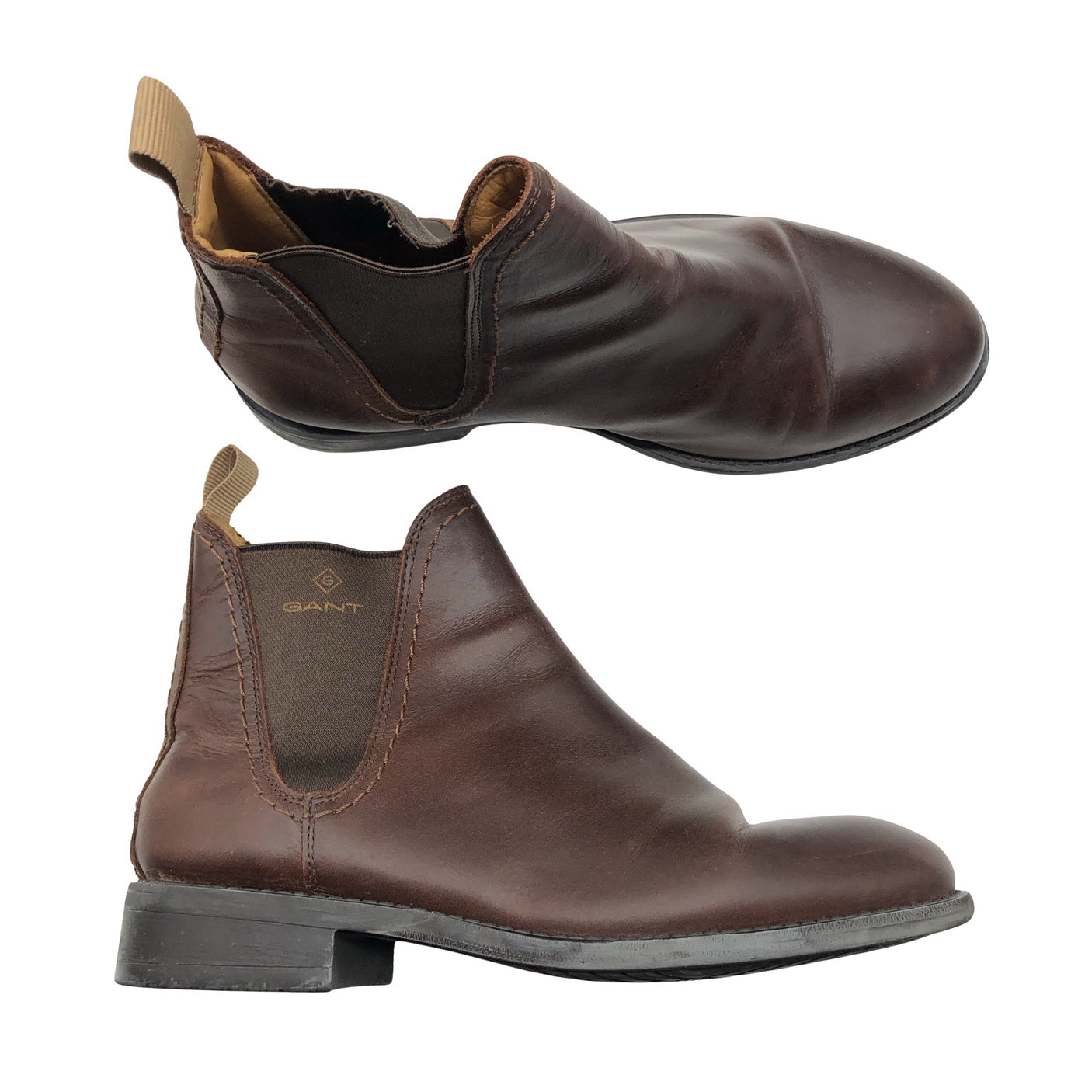 Unisex Gant - Poolsaapad, suurus 40 - Pruun (2)