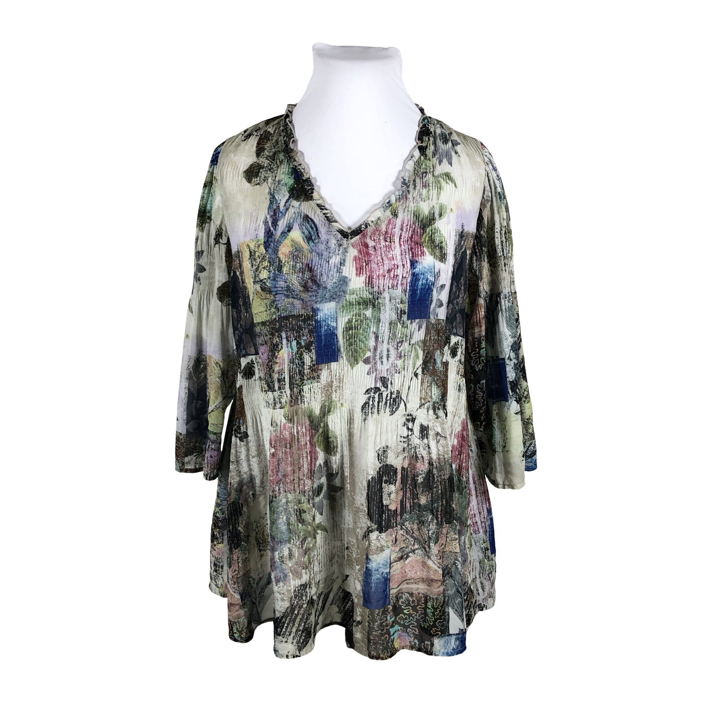 Unisex Kriss - Õhuke tuunika, suurus 44 - Hall (1)