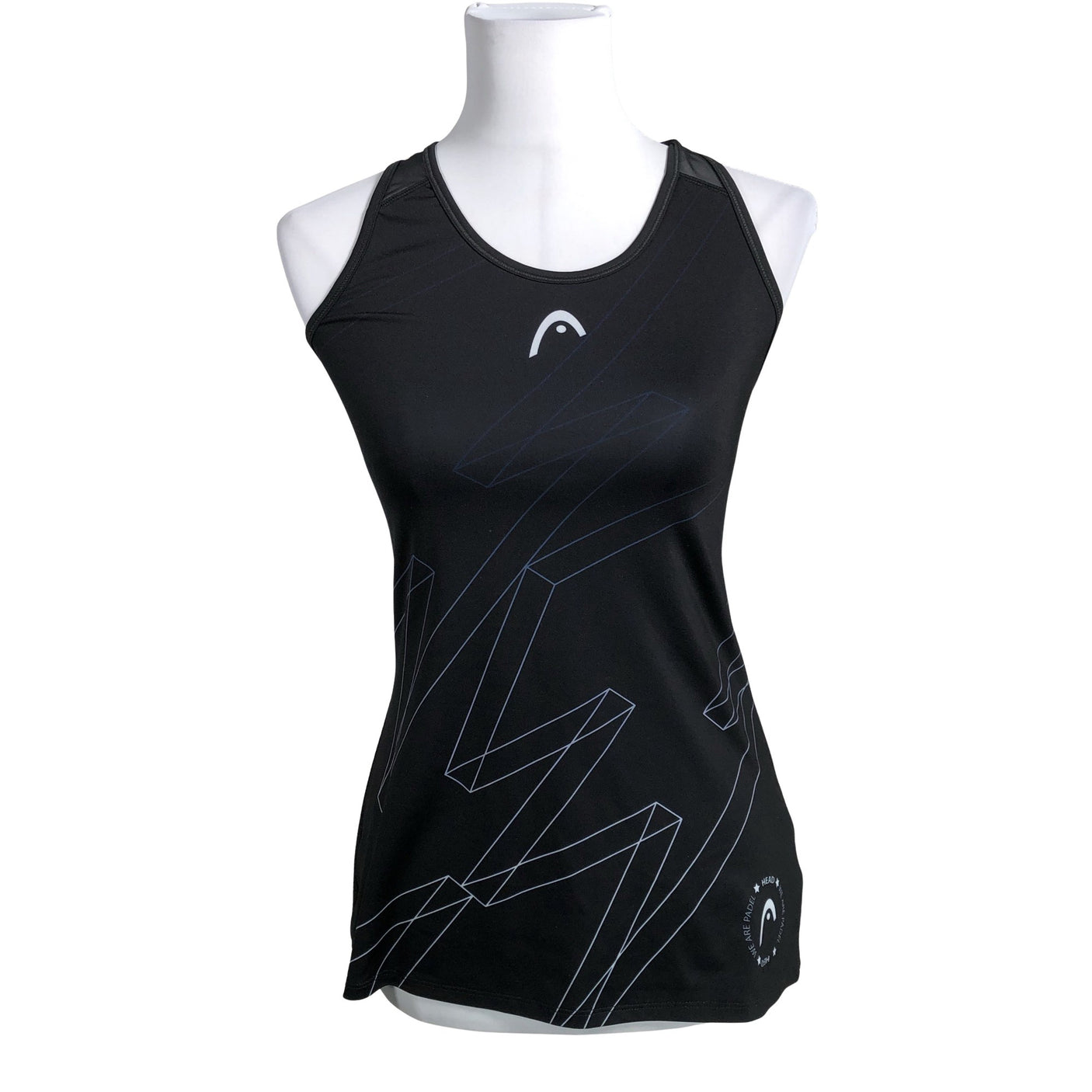 Unisex Head - Sporditopp, suurus 38 - Must (1)