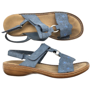 Unisex Rieker - Rihmikud, suurus 38 - Sinine (1)
