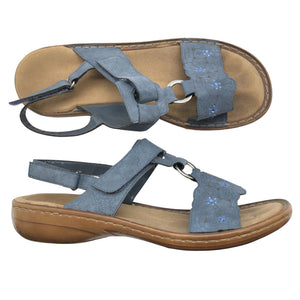 Unisex Rieker - Rihmikud, suurus 38 - Sinine (2)