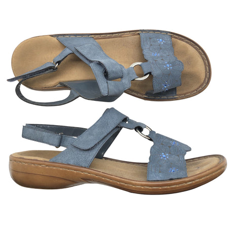 Unisex Rieker - Rihmikud, suurus 38 - Sinine (2)