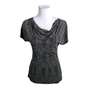 Unisex Turnover - T-särk, suurus 36 - Hall (1)
