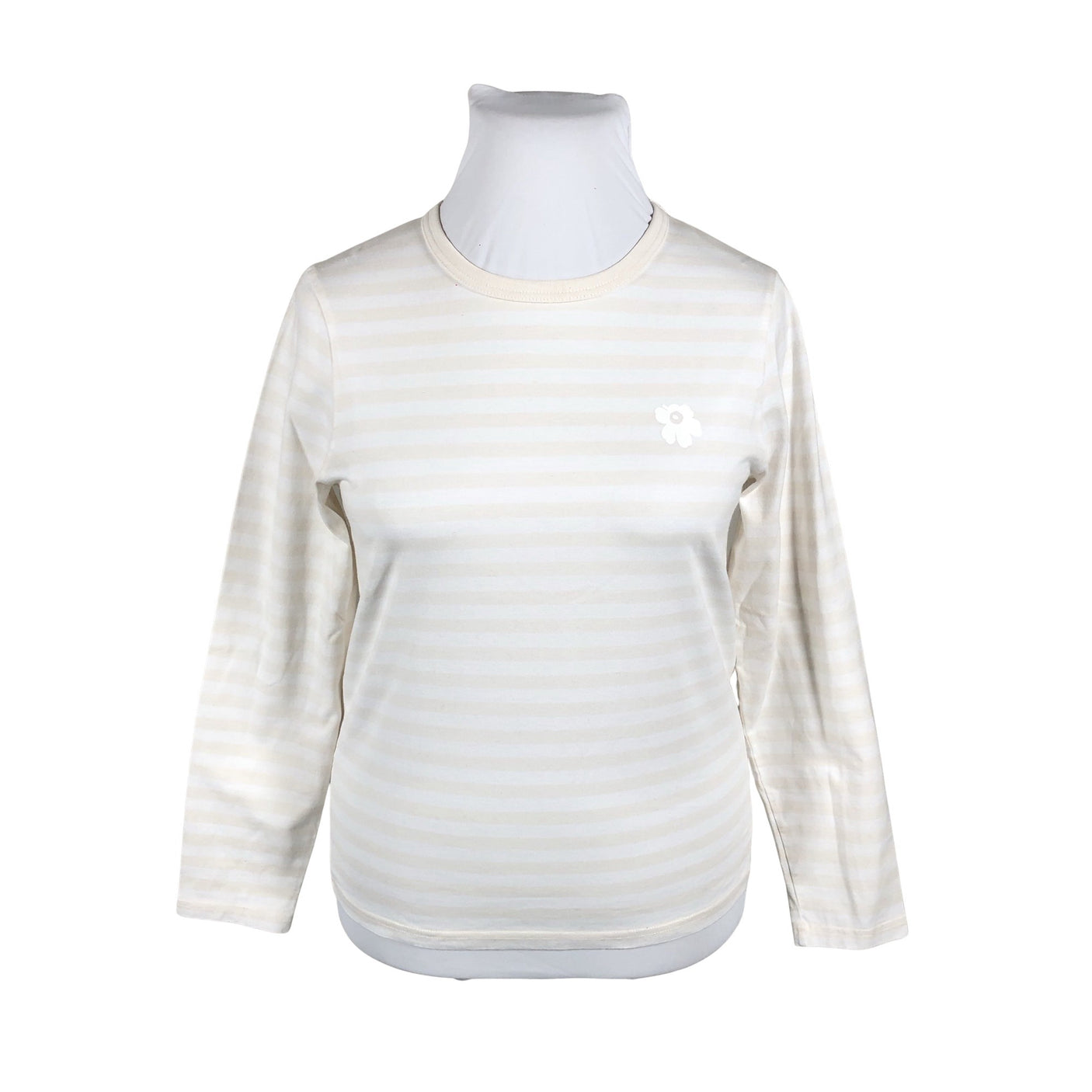 Unisex Marimekko - Trikotaažist pluus, suurus XXS - Beige (2)