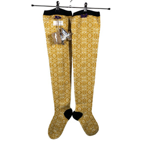 Unisex Odd Molly - Villased sokid, suurus 38 - Kollane (1)