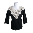 Unisex Lumoan - Trikotaažist pluus, suurus 36 - Must ()