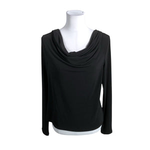 Unisex Lindex - Trikotaažist pluus, suurus 36 - Must (1)