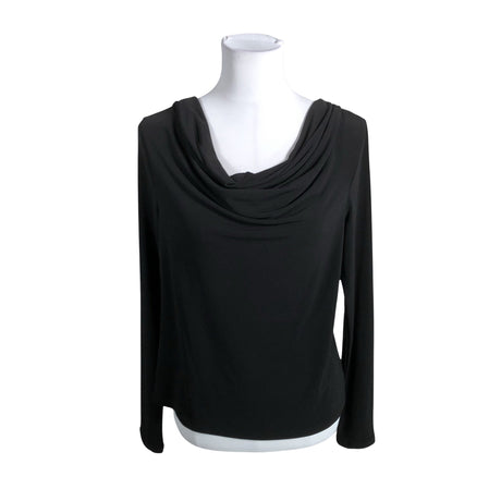 Unisex Lindex - Trikotaažist pluus, suurus 36 - Must ()