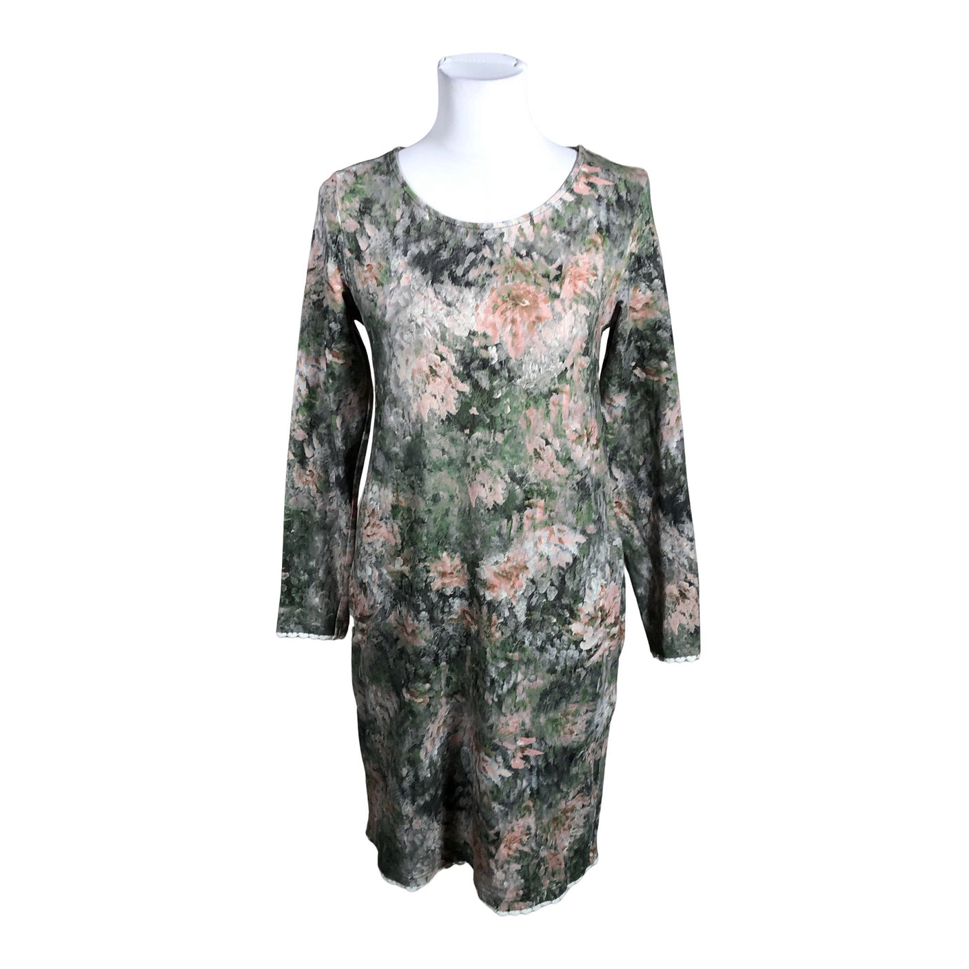 Unisex Lumoan - Trikotaažist kleit, suurus 36 - Roheline (1)