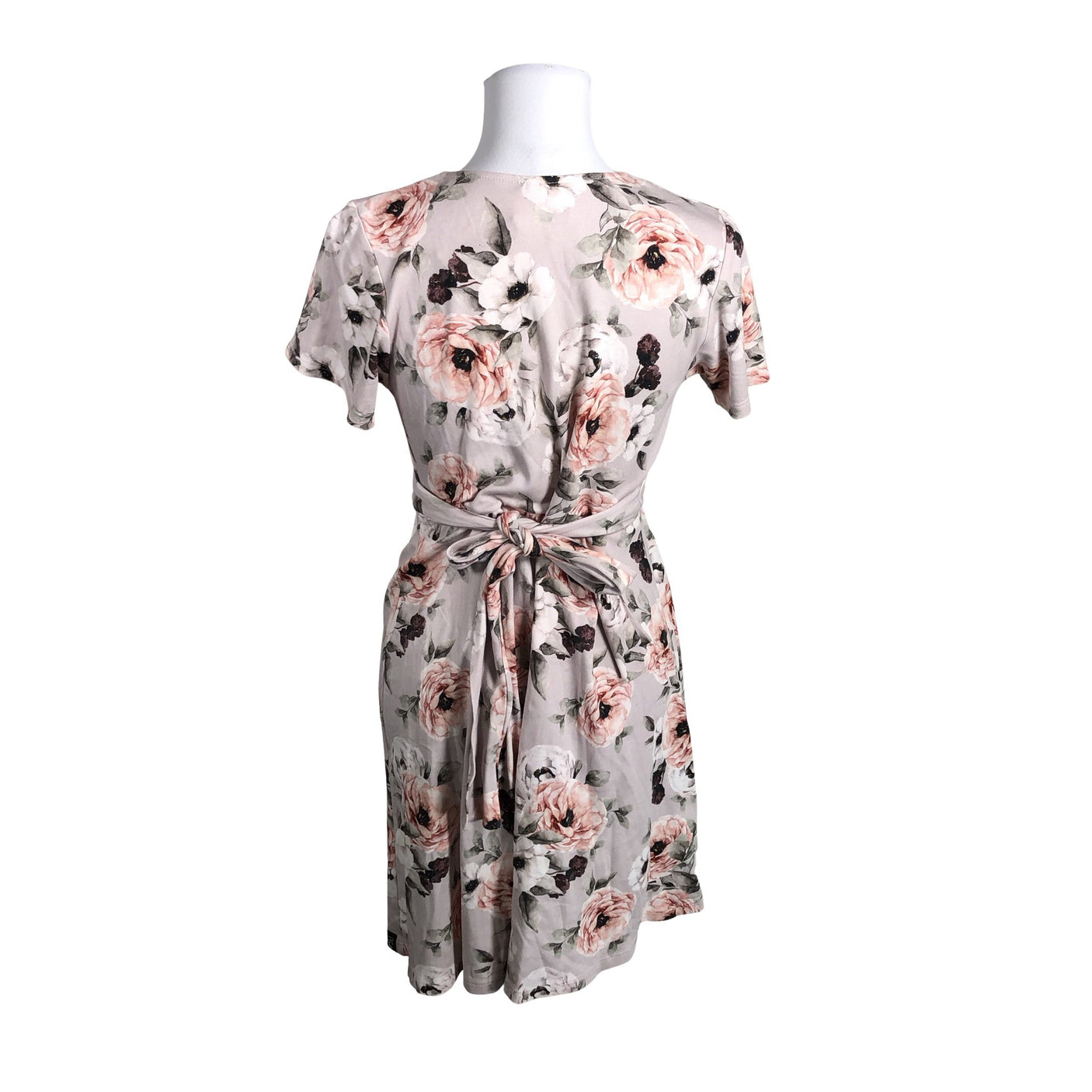 Unisex Melli - Trikotaažist kleit, suurus 36 - Heleroosa (2)