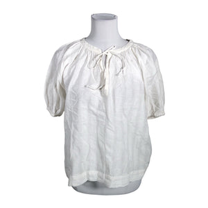 Unisex Second Female - Lühikeste käistega pluus, suurus 38 - Valge (1)