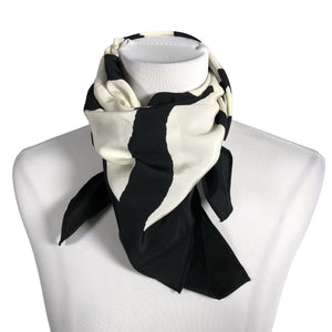 Unisex Arket - Õhuke sall, suurus Midi - Must (1)