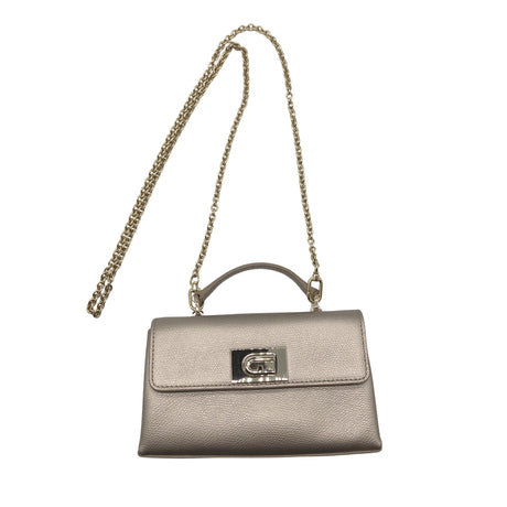 Unisex Furla - Õlakott, suurus Mini - Hõbe (2)