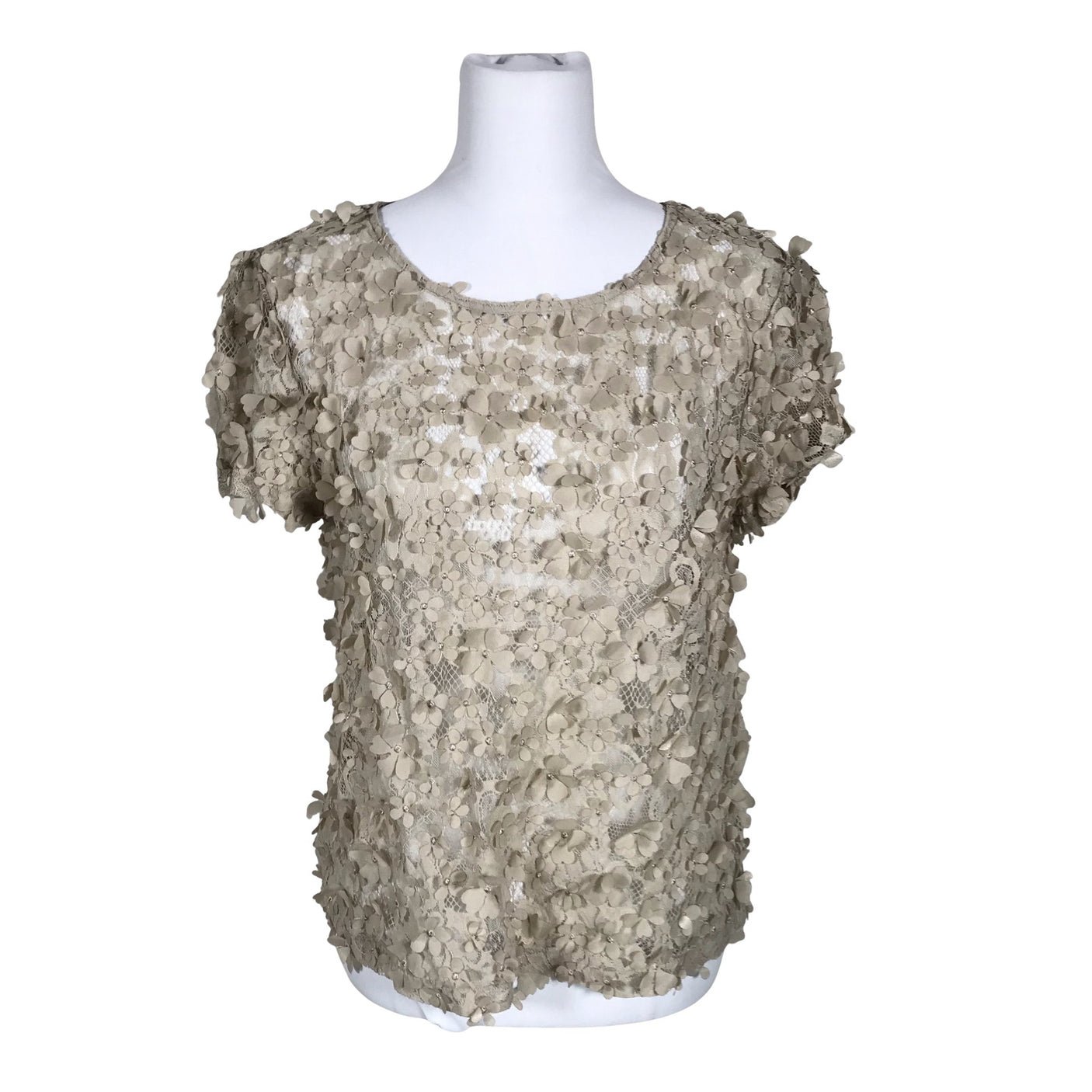Unisex Ida Sjöstedt - Pidulik pluus, suurus 44 - Beige (1)