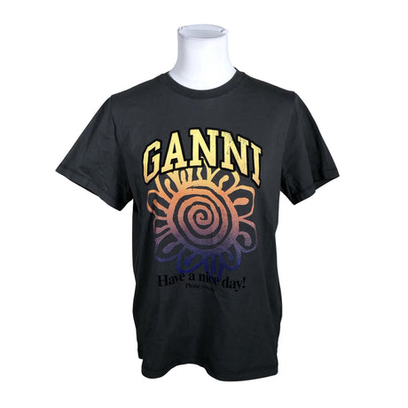 Unisex Ganni - T-särk, suurus 38 - Hall ()