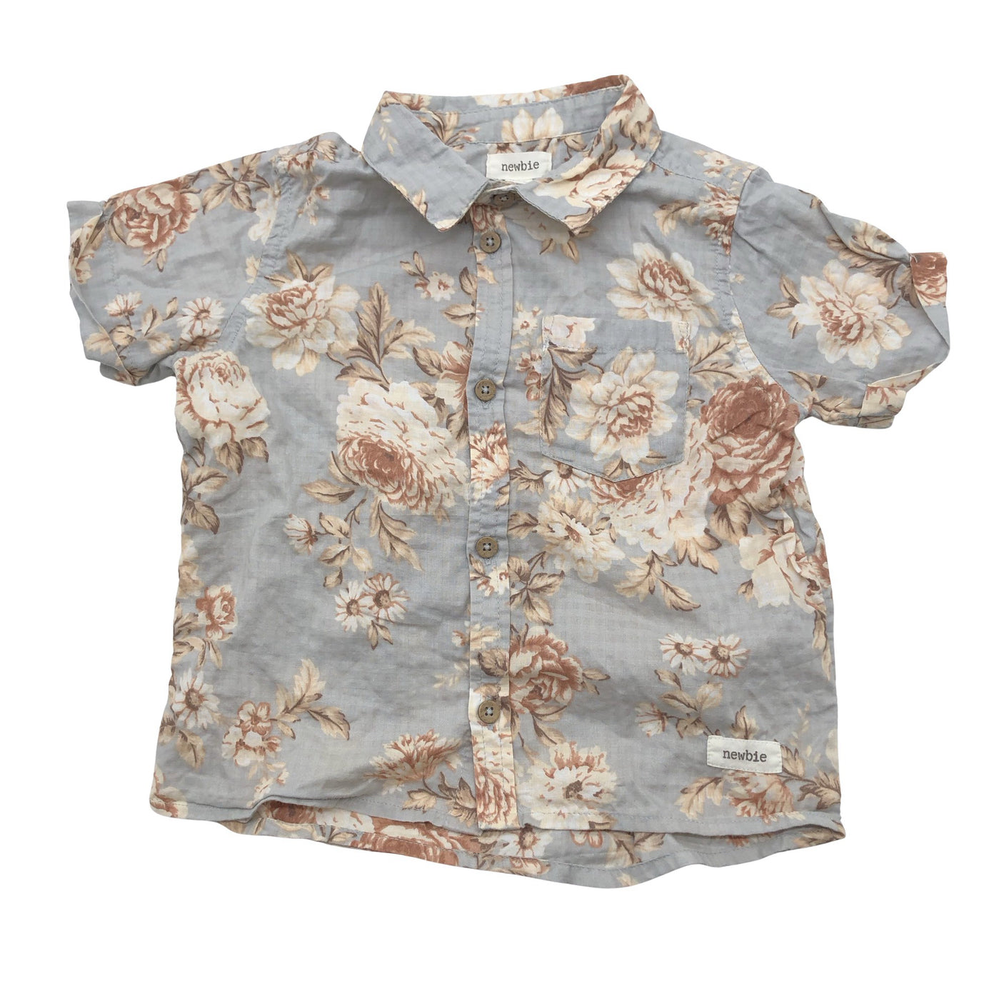 Unisex Newbie - Triiksärk, suurus 86 - 92 - Helesinine (2)