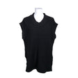 Unisex Lindex - Kootud vest, suurus 36 - Must ()