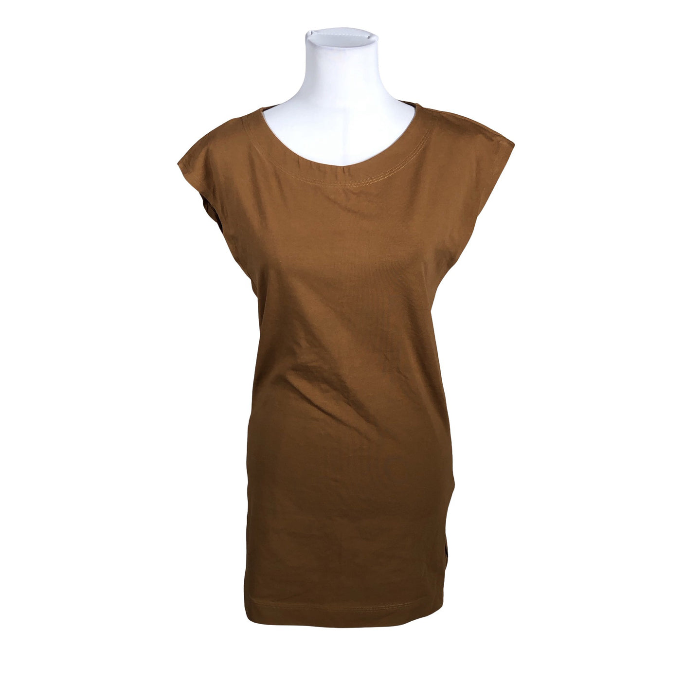 Unisex Ommellinen - Trikotaažist tuunika, suurus 36 - Pruun (1)