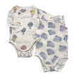 Unisex Lindex - Bodi, suurus 56 - 62 - Valge ()