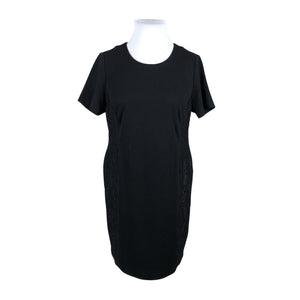 Unisex Atelier Goldner Schnitt - Trikotaažist kleit, suurus 44 - Must (2)