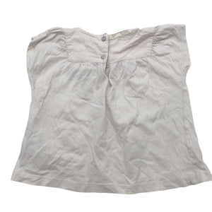 Unisex POMPdeLUX - Topp, suurus 74 - 80 - Valge (3)