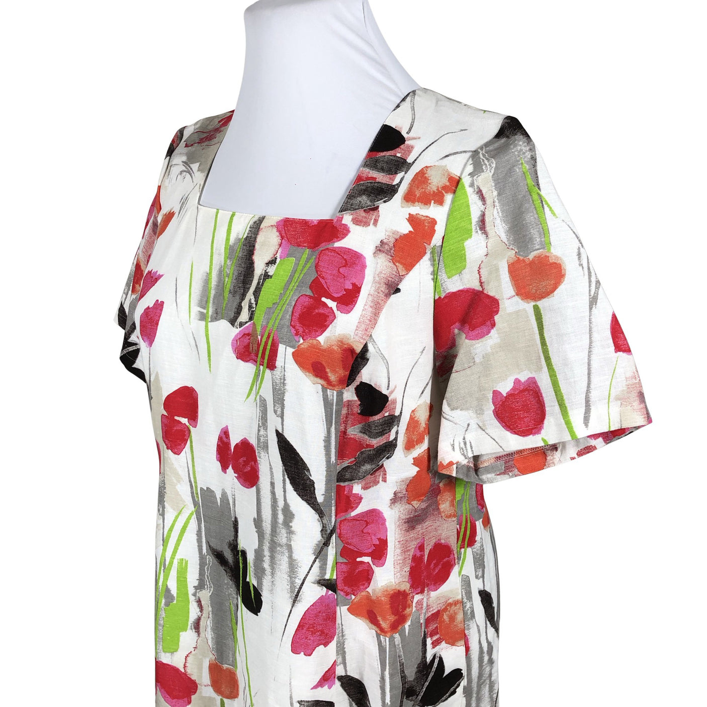 Unisex Atelier Goldner Schnitt - Mitteveniv kleit, suurus 44 - Valge (3)