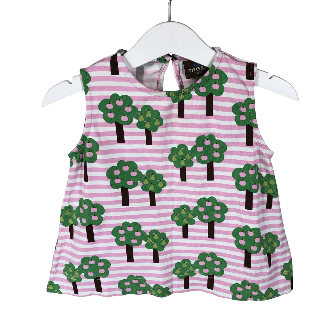 Unisex me&i - Topp, suurus 74 - 80 - Heleroosa (1)