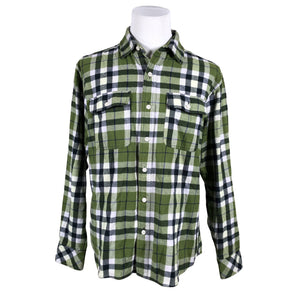 Unisex Vailent - Flanellsärk, suurus L - Roheline (1)